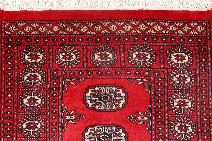 Firebrick Bokhara 2'  7" x 9'  11" - No. QA49895