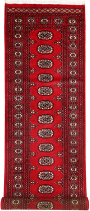 Firebrick Bokhara 2' 7 x 9' 11 - No. 72685