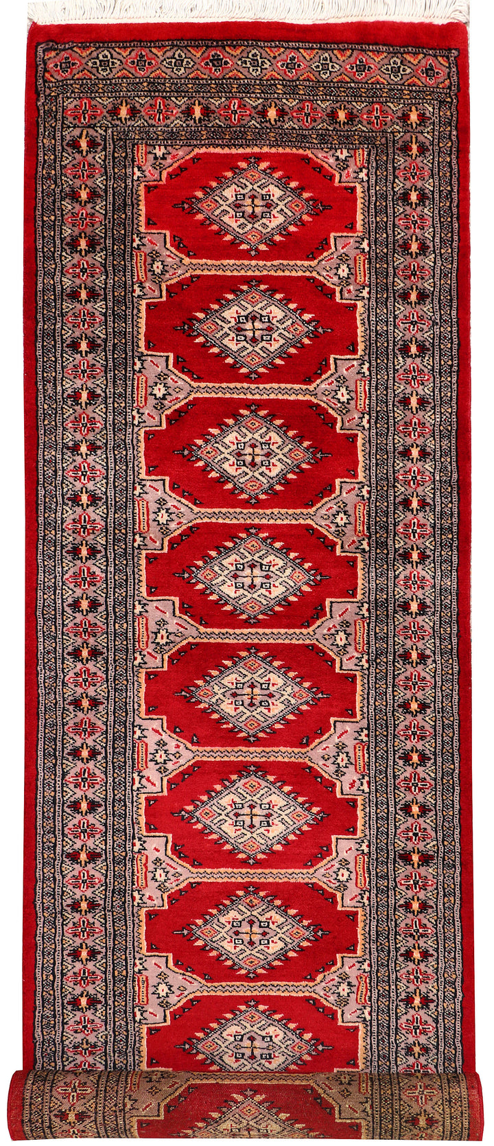 Firebrick Jaldar 2'  8" x 9'  11" - No. QA76338