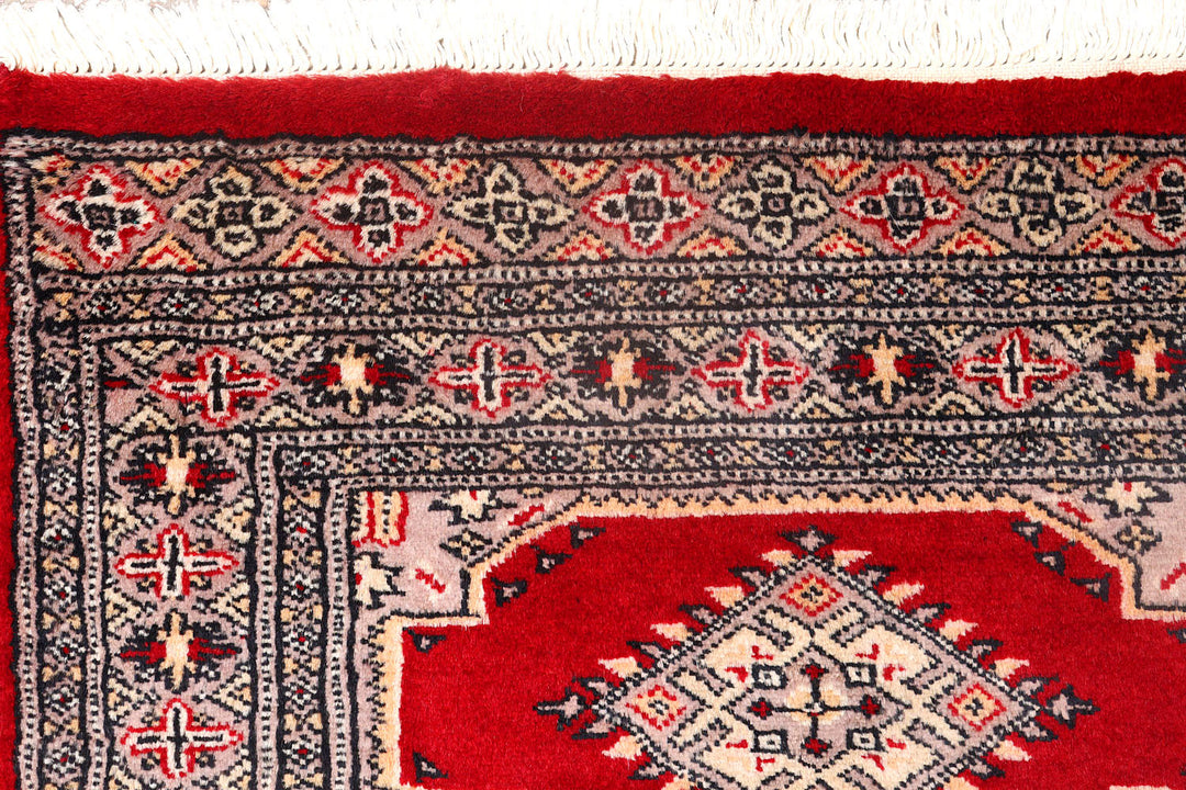 Firebrick Bokhara 2'  8" x 9'  10" - No. QA51676