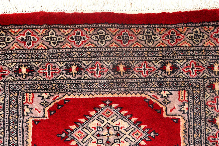 Firebrick Bokhara 2'  8" x 9'  10" - No. QA51676