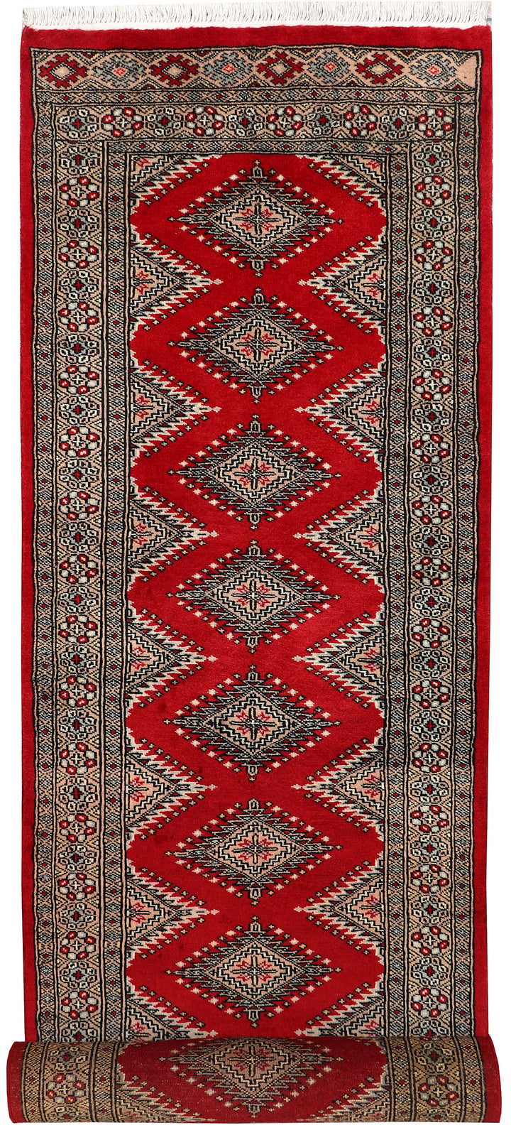 Firebrick Bokhara 2' 6 x 10' 8 - No. 72689