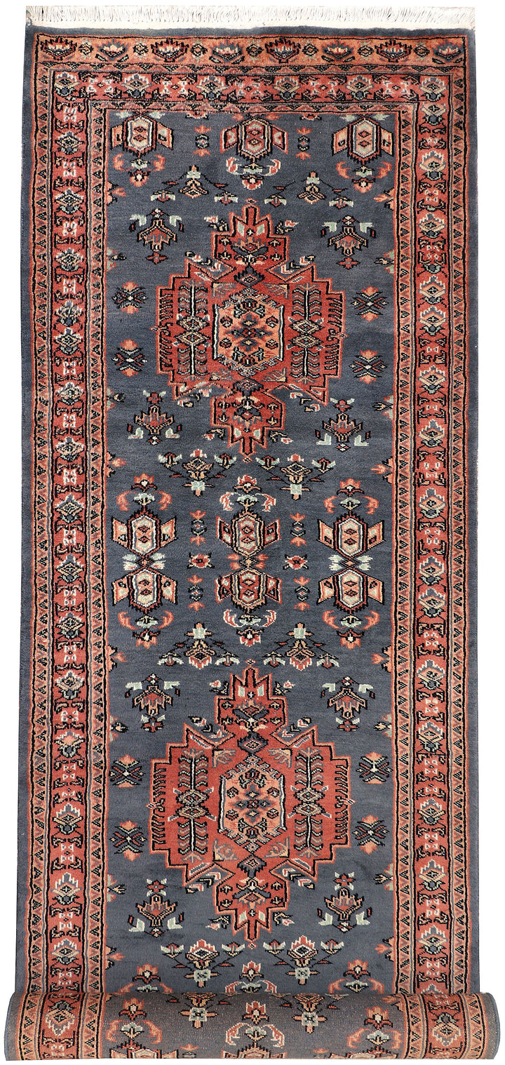 Slate Grey Caucasian 2'  7" x 9'  9" - No. QA48329