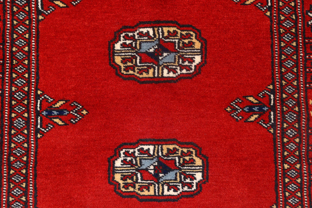 Firebrick Bokhara 2'  7" x 10' " - No. QA71275