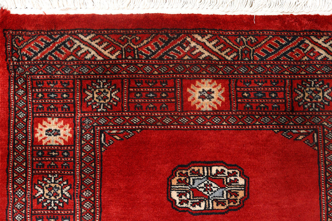 Firebrick Bokhara 2'  10" x 9'  10" - No. QA71878