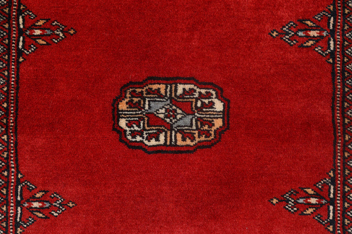 Firebrick Bokhara 2' 10 x 9' 10 - No. 72700