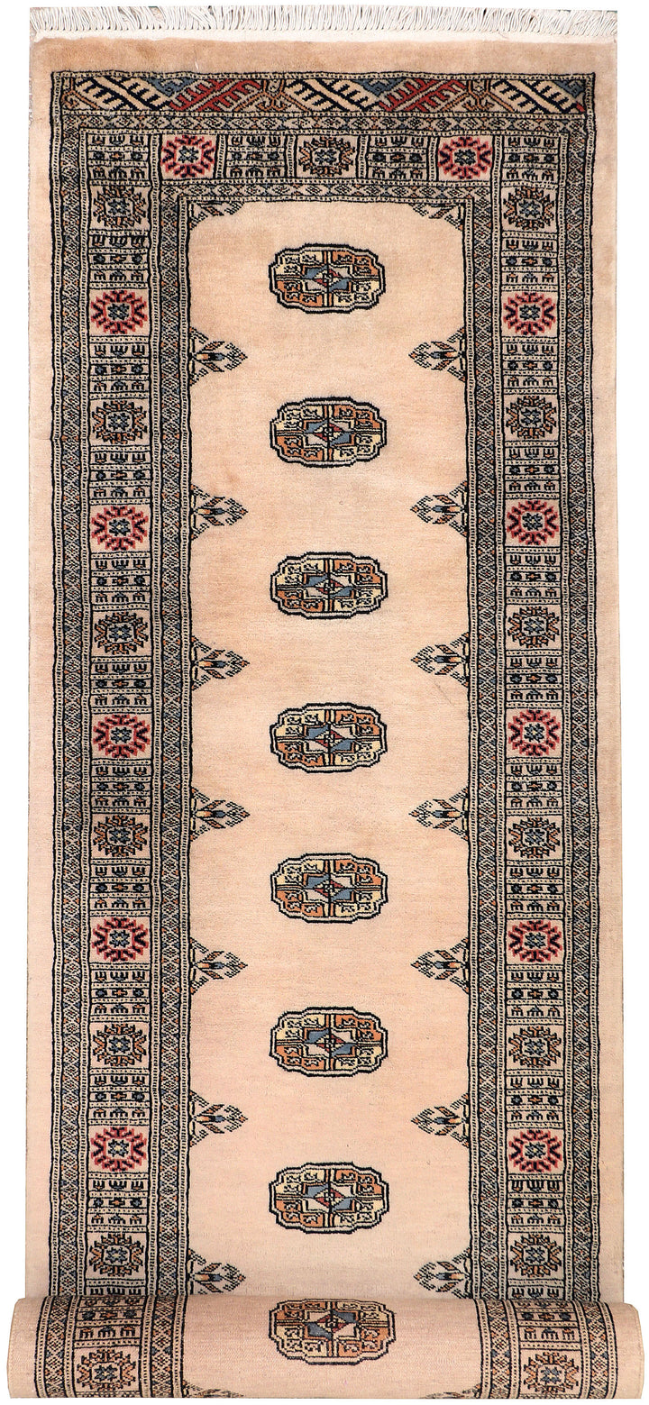Bisque Bokhara 2' 7 x 10' 4 - No. 72706