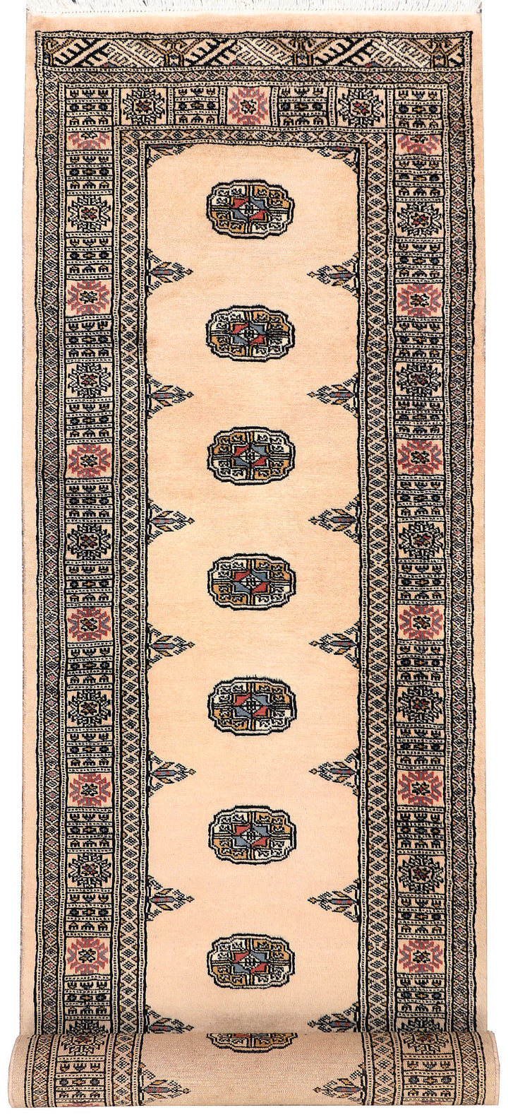 Bisque Bokhara 2' 7 x 10' - No. 72707
