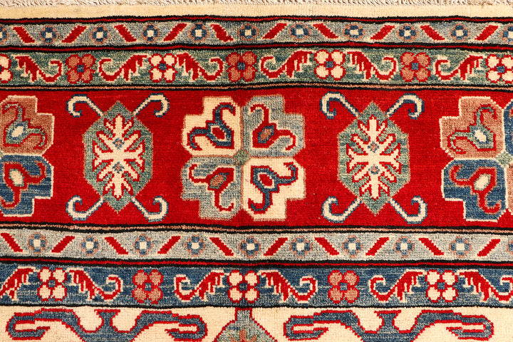 Blanched Almond Kazak 6'  8" x 9'  8" - No. QA91812