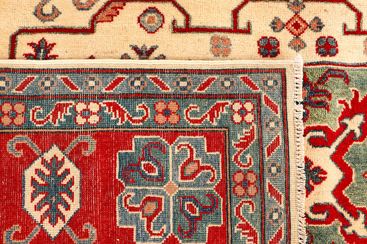 Blanched Almond Kazak 6'  8" x 9'  8" - No. QA91812