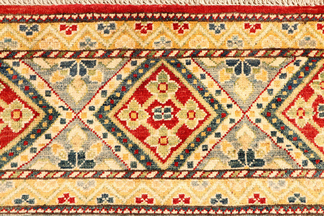 Multi Colored Kazak 5'  1" x 6'  10" - No. QA23610