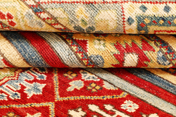 Multi Colored Kazak 5'  1" x 6'  10" - No. QA23610