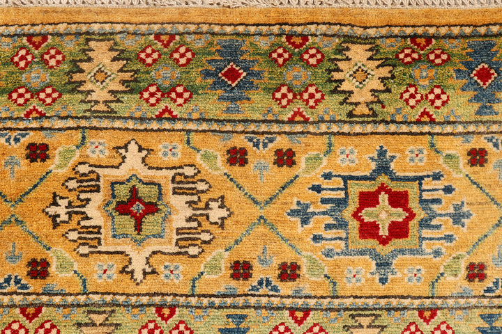 Multi Colored Kazak 4'  11" x 6'  7" - No. QA57491