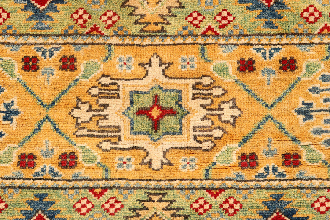 Multi Colored Kazak 4'  11" x 6'  7" - No. QA57491
