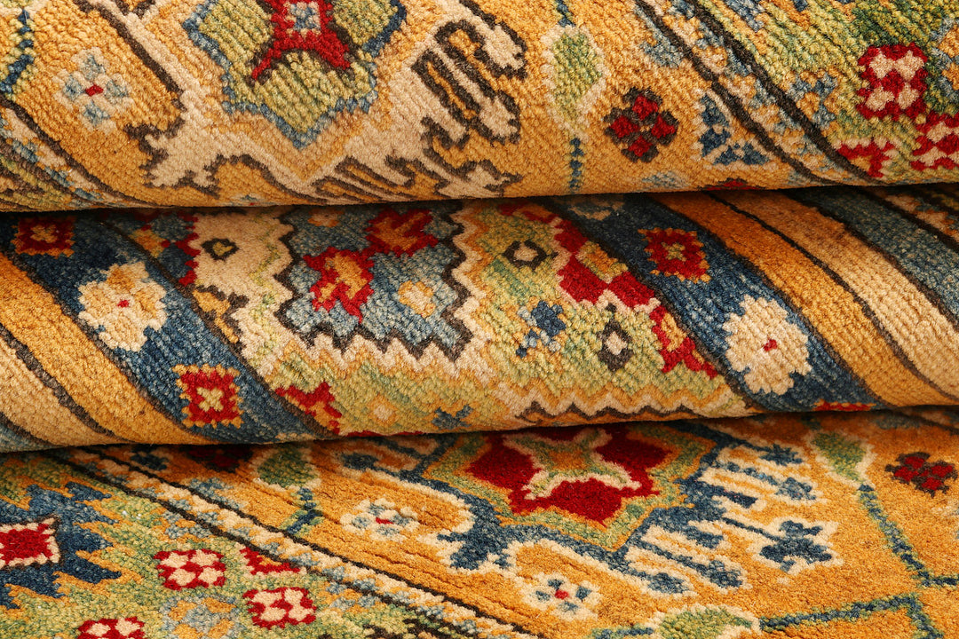 Multi Colored Kazak 4'  11" x 6'  7" - No. QA57491