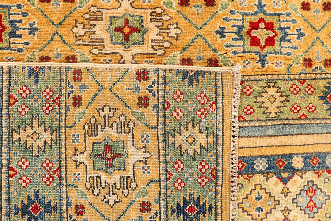 Multi Colored Kazak 4'  11" x 6'  7" - No. QA57491