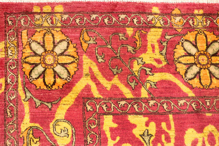 Light Coral Suzani 6'  1" x 9'  1" - No. QA26457