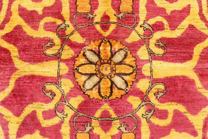 Light Coral Suzani 6'  1" x 9'  1" - No. QA26457