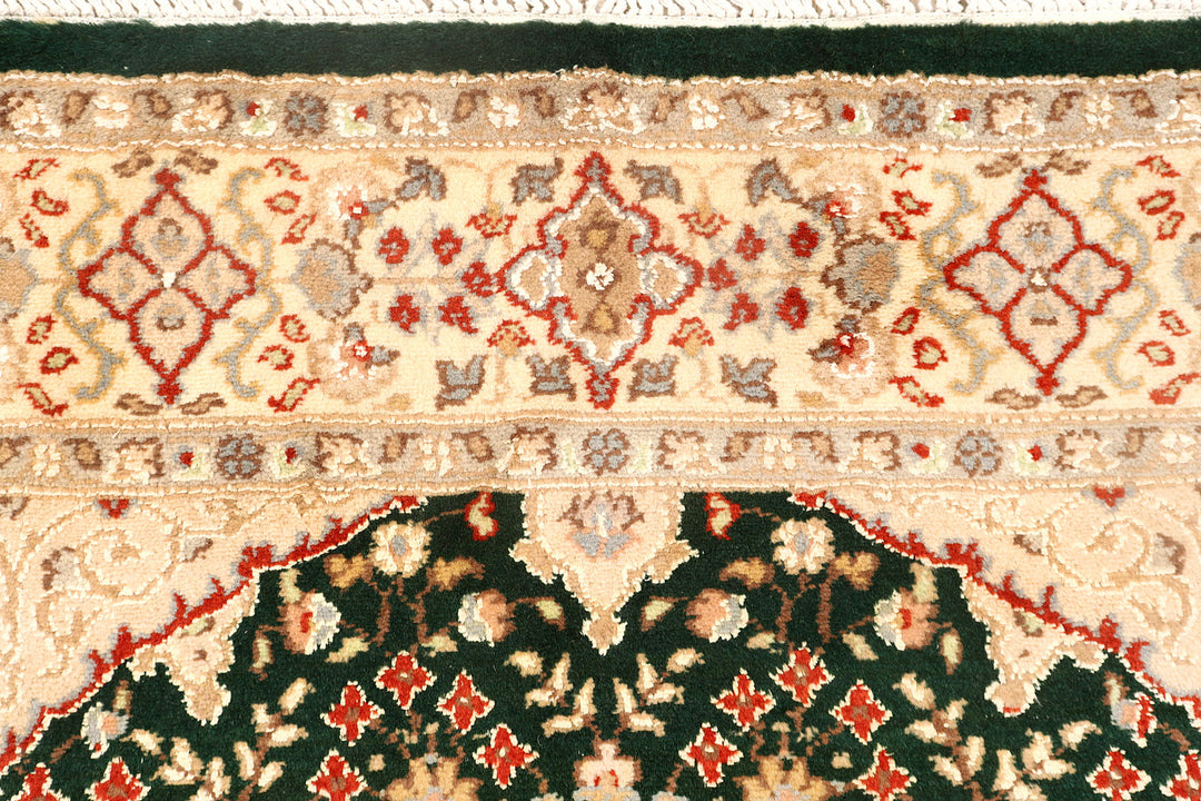 Dark Olive Green Gombud 4'  5" x 7'  1" - No. QA13256