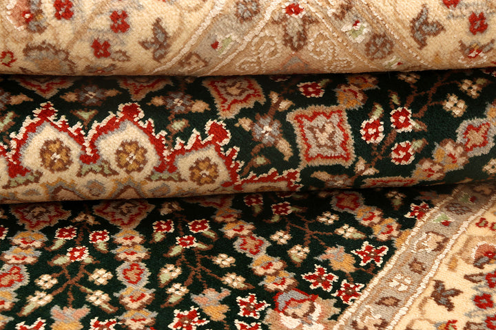 Dark Olive Green Gombud 4'  6" x 7'  1" - No. QA94782