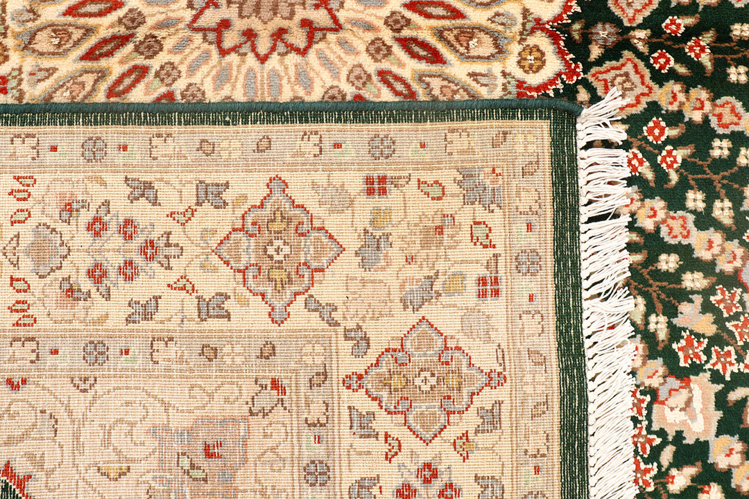 Dark Olive Green Gombud 4'  6" x 7'  1" - No. QA94782