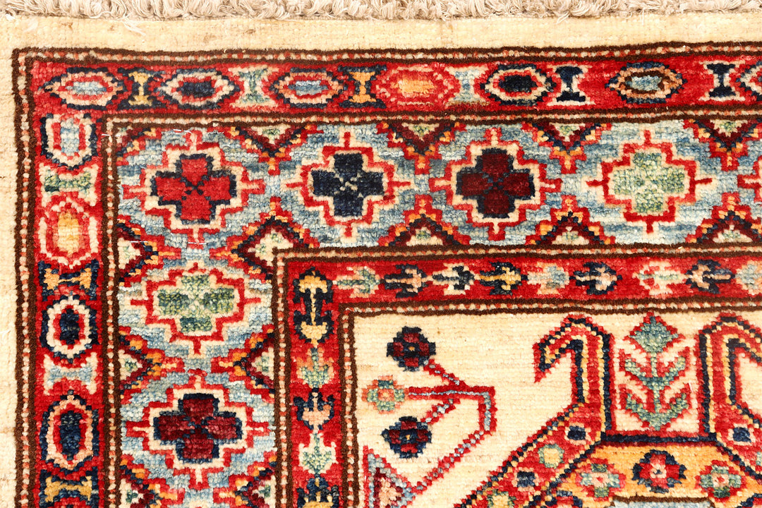 Blanched Almond Kazak 2' 5 x 9' 11 - No. 72730