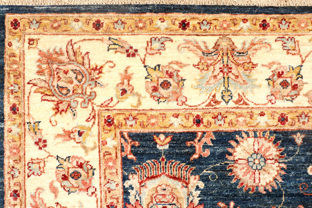 Steel Blue Ziegler 5' 9 x 8' 4 - No. 72738