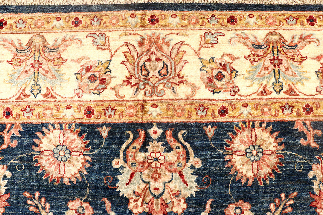 Steel Blue Ziegler 5'  9" x 8'  4" - No. QA32401