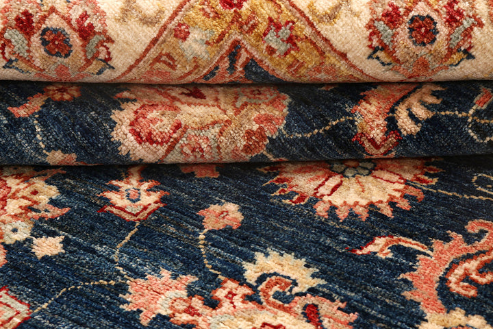 Steel Blue Ziegler 5' 9 x 8' 4 - No. 72738