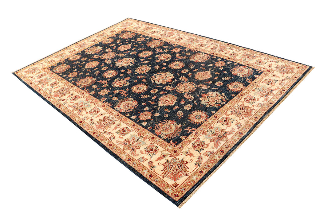 Steel Blue Ziegler 5'  9" x 8'  4" - No. QA32401