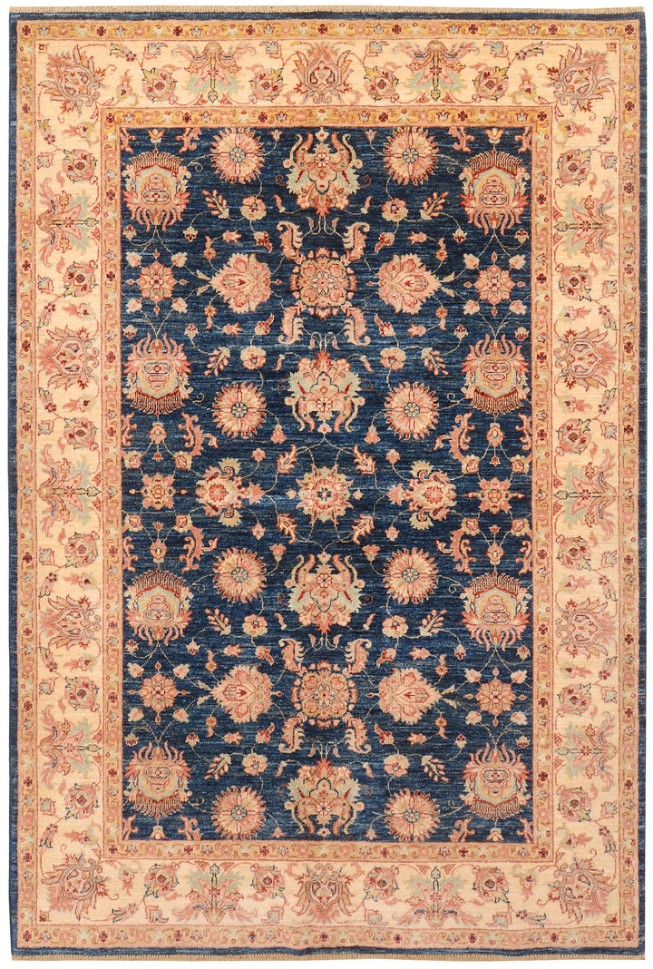 Steel Blue Ziegler 5'  9" x 8'  4" - No. QA32401