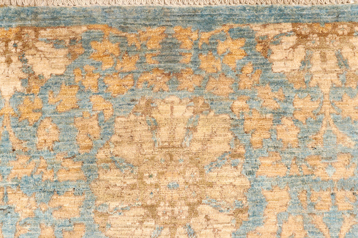 Light Slate Grey Ikat 4'  9" x 6'  3" - No. QA26025