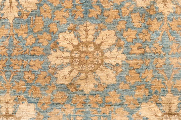 Light Slate Grey Ikat 4'  9" x 6'  3" - No. QA26025