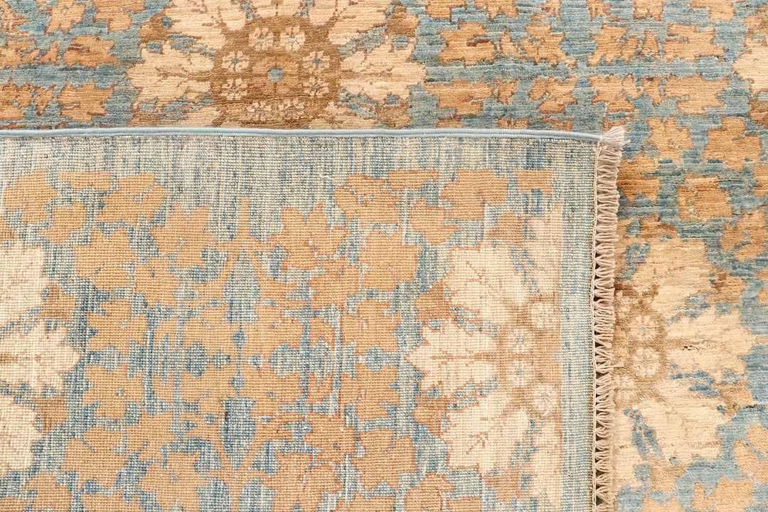 Light Slate Grey Ikat 4'  9" x 6'  3" - No. QA26025