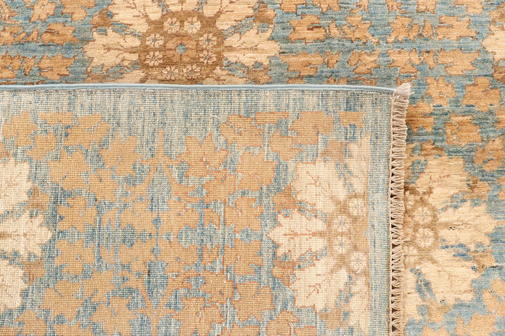 Light Slate Grey Ikat 4'  9" x 6'  3" - No. QA26025