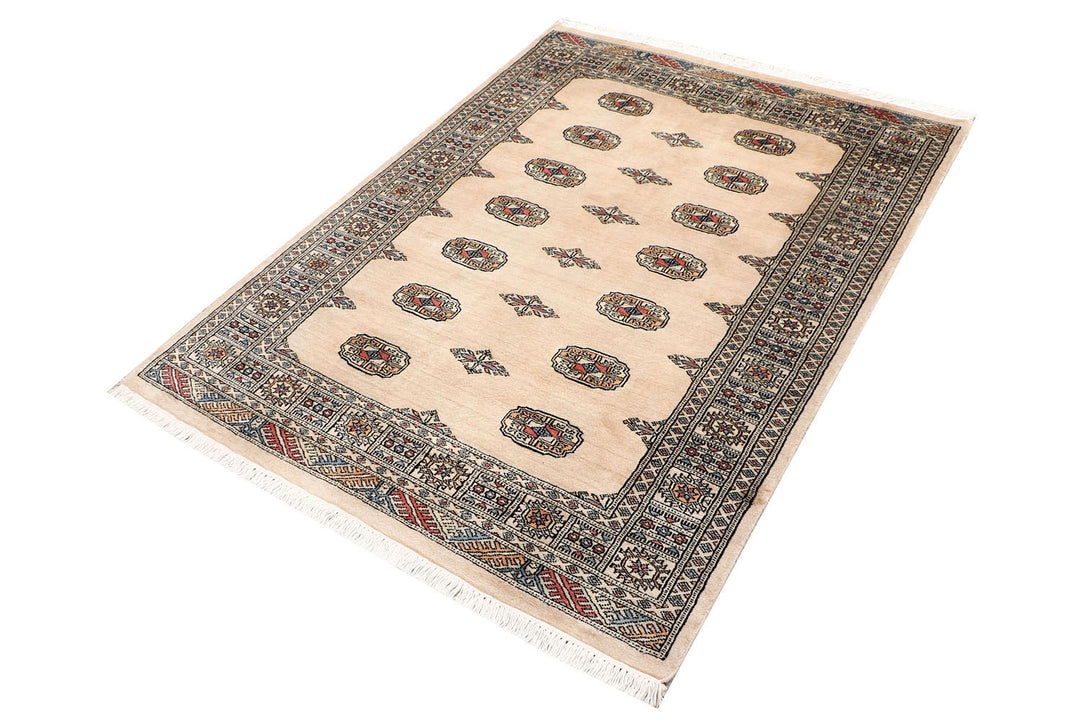 Bisque Bokhara 4'  1" x 5'  6" - No. QA35454