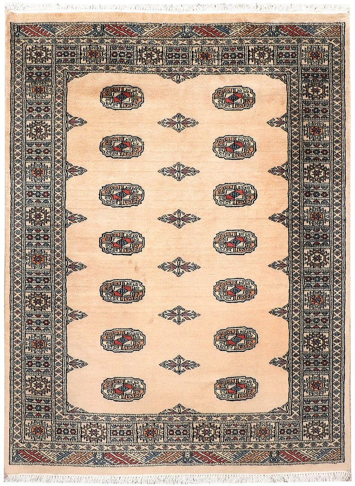 Bisque Bokhara 4' 1 x 5' 6 - No. 72761