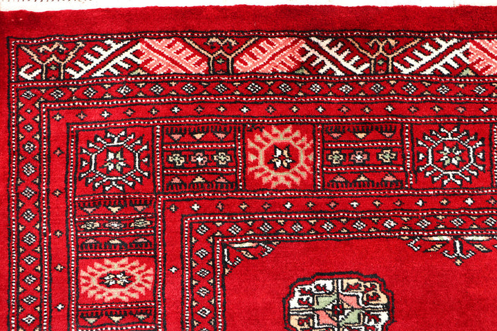 Red Bokhara 4'  x" 6'  3" - No. QA89108