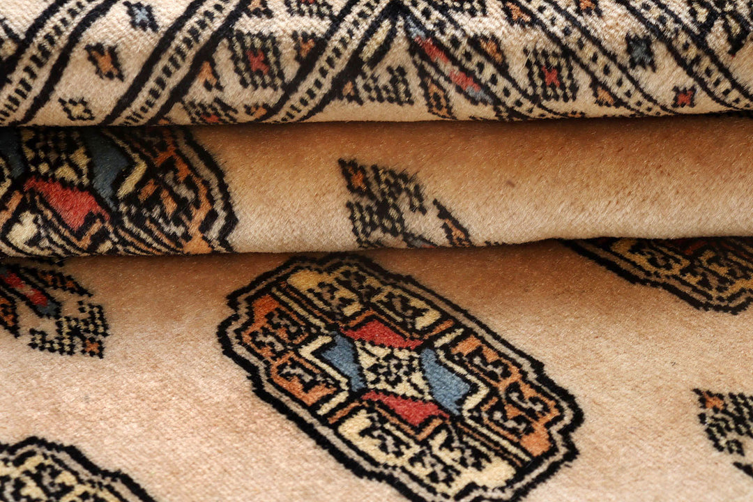 Bisque Bokhara 4'  1" x 5'  7" - No. QA85244