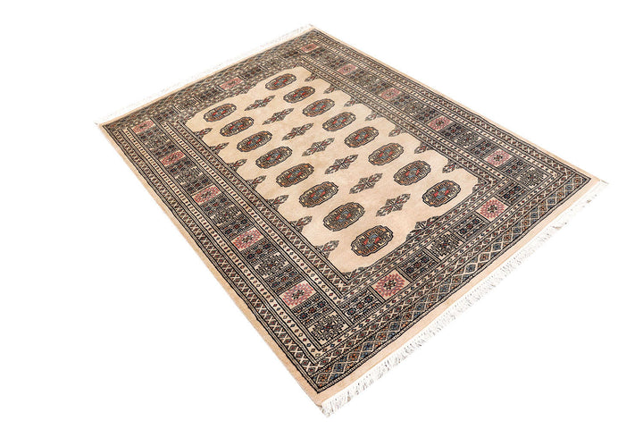 Bisque Bokhara 4'  1" x 5'  7" - No. QA85244