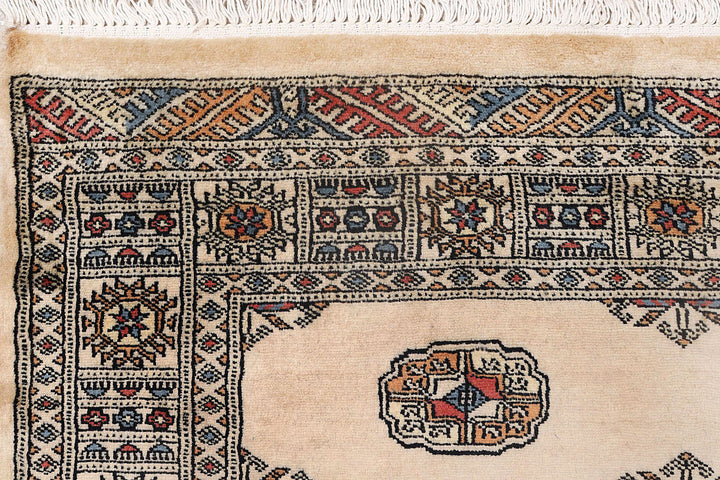 Bisque Bokhara 4'  1" x 6'  3" - No. QA48972