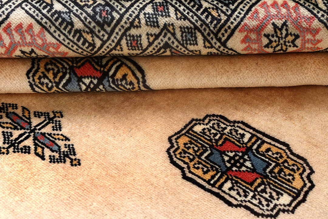 Bisque Bokhara 4' 2 x 6' 7 - No. 72781