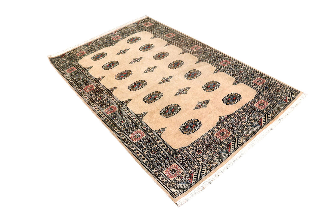 Bisque Bokhara 4' 2 x 6' 7 - No. 72781