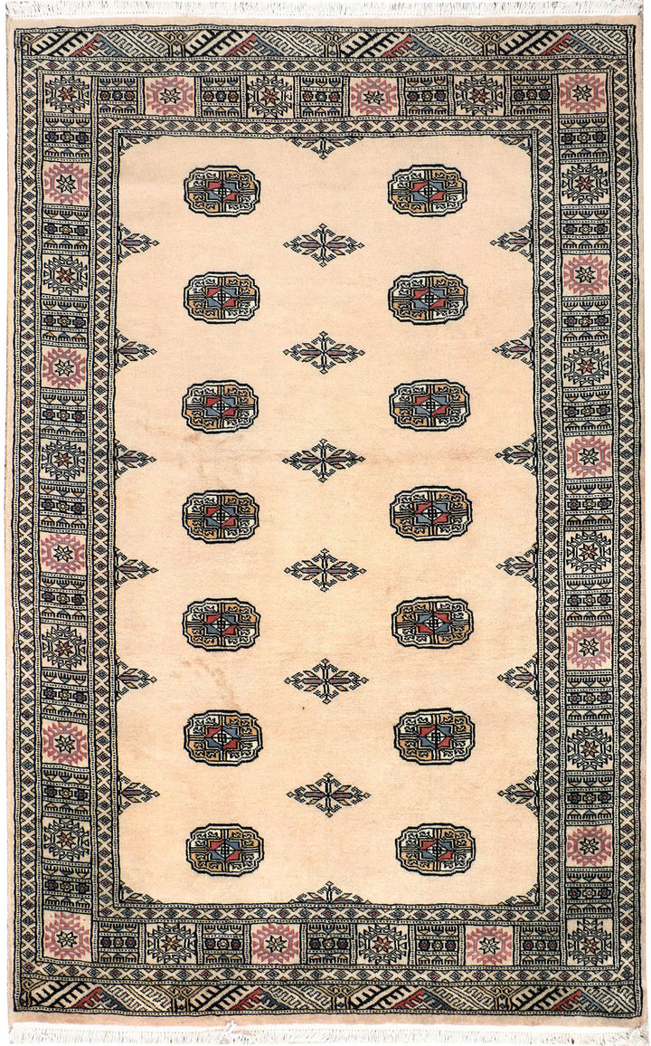 Bisque Bokhara 4'  2" x 6'  7" - No. QA52794