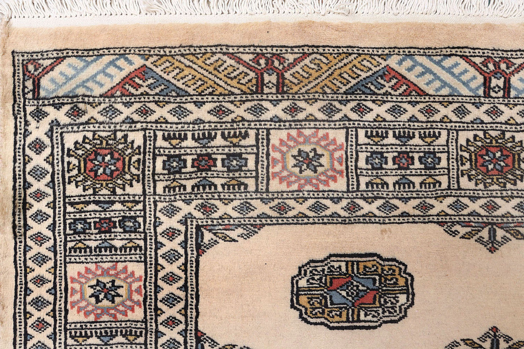 Bisque Bokhara 4'  1" x 6'  1" - No. QA74986