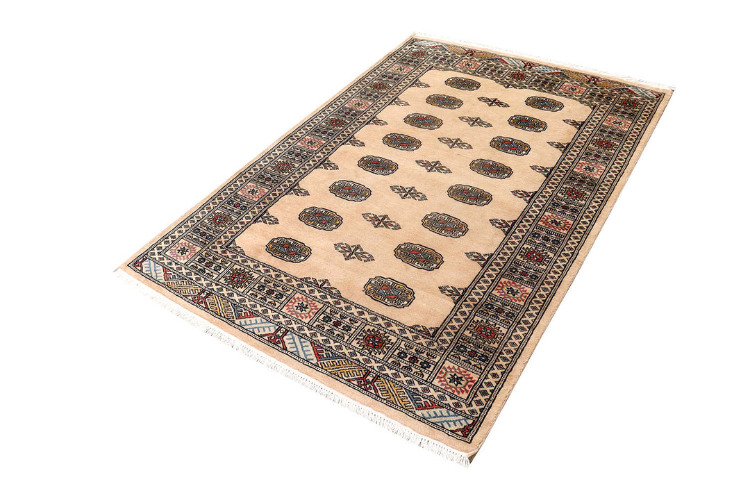 Bisque Bokhara 4'  1" x 6'  1" - No. QA74986