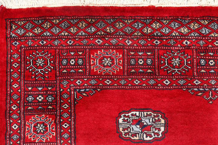 Firebrick Bokhara 4'  1" x 6'  5" - No. QA85990