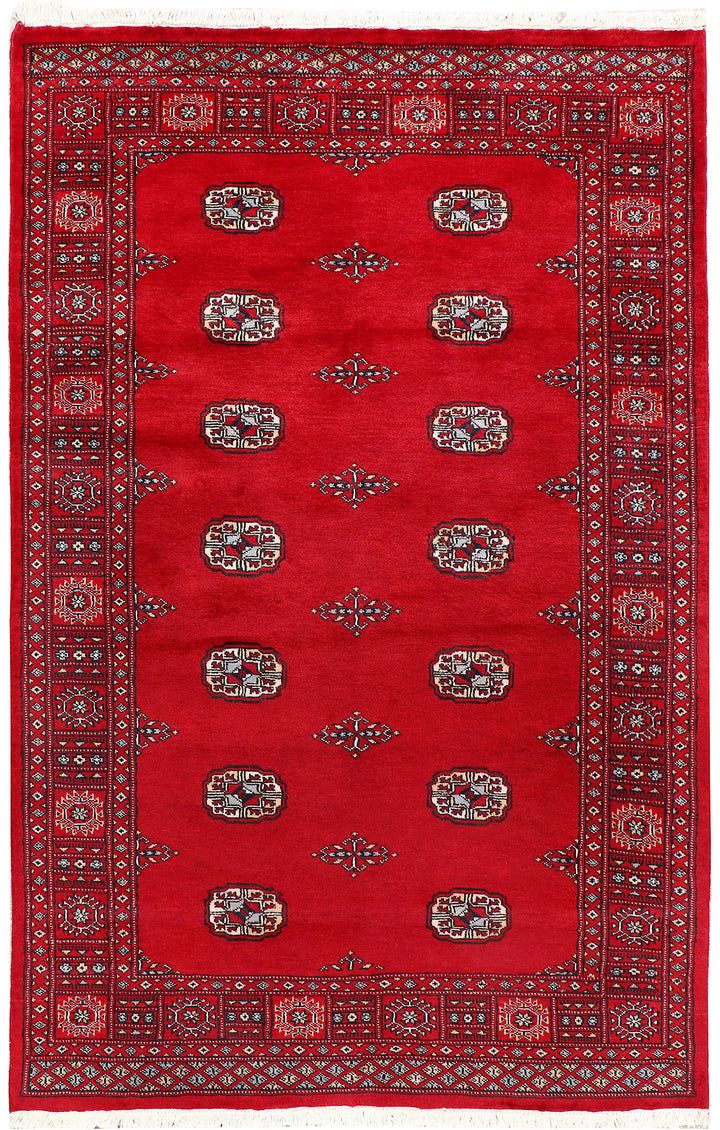 Firebrick Bokhara 4'  1" x 6'  5" - No. QA85990