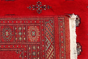 Red Bokhara 4'  1" x 6'  4" - No. QA50879