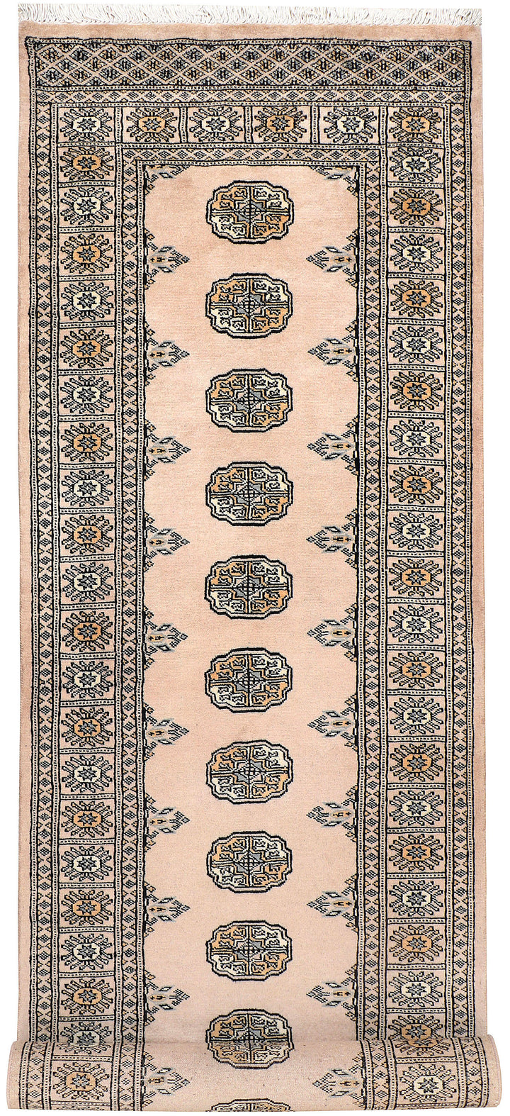 Bisque Bokhara 2'  7" x 10'  2" - No. QA24929